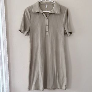 Women’s shirt dress 3rd + Malt Brand | Size XL | Sage green